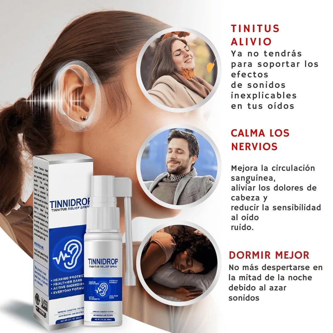 🔥OFERTA 2x1 ELIMINA DOLORES DE OÍDO TINNIDROP👂😱+ENVÍO GRATIS