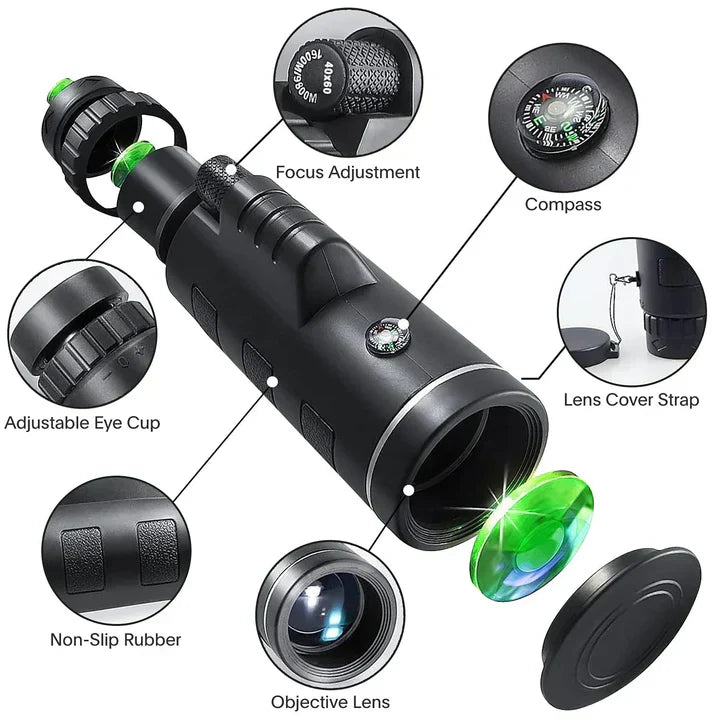 🔥OFERTA NUEVO TELESCOPIO ESPIA VISIÓN NOCTURNA+ENVÍO GRATIS