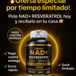 RECUPERA TU ENERGÍA con NAD+ Resveratrol + ENVÍO GRATIS💥🧠 2x1