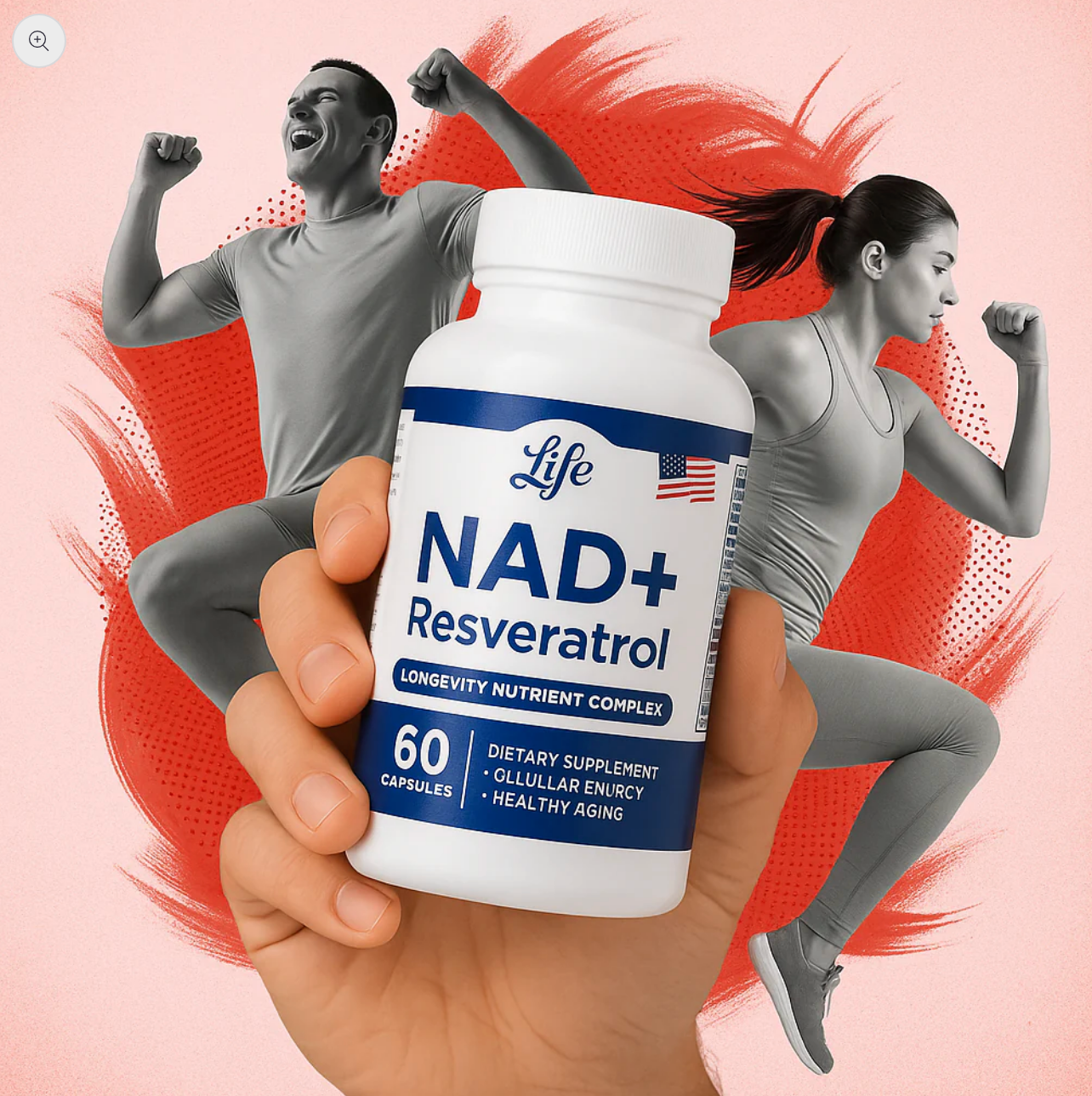 RECUPERA TU ENERGÍA con NAD+ Resveratrol + ENVÍO GRATIS💥🧠 2x1