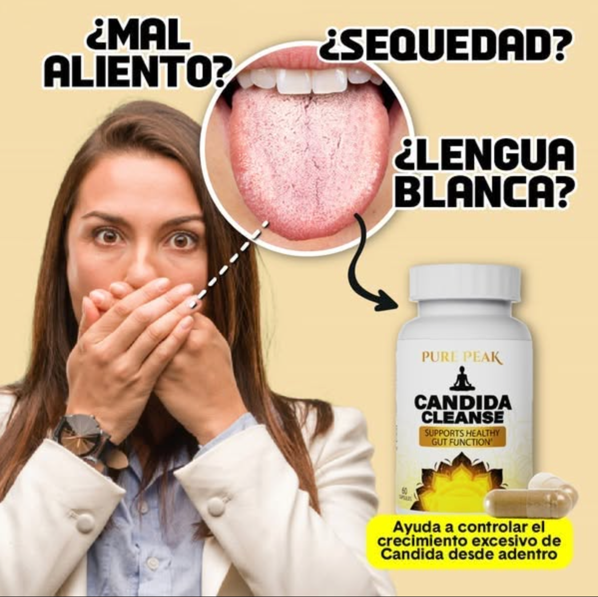 🔥OFERTA Elimina CANDIDAS 💎🍑🍆 Desinflama tu Cuerpo+ENVIO GRATIS