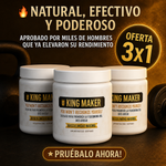 OFERTA 3x1 🍆💪 POTENCIA TU RENDIMIENTO FISICO KING MAKER🔥+ENVÍO GRATIS