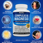 Magnesio Complex™ — 8 Tipos de Magnesio en 1 💊⚡ + Envío GRATIS!!