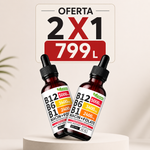 OFERTA 2X1 VITAMINA B12 B6 B9 + Envío Gratis!