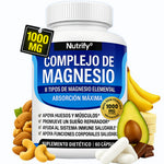 Magnesio Complex™ — 8 Tipos de Magnesio en 1 💊⚡ + Envío GRATIS!!