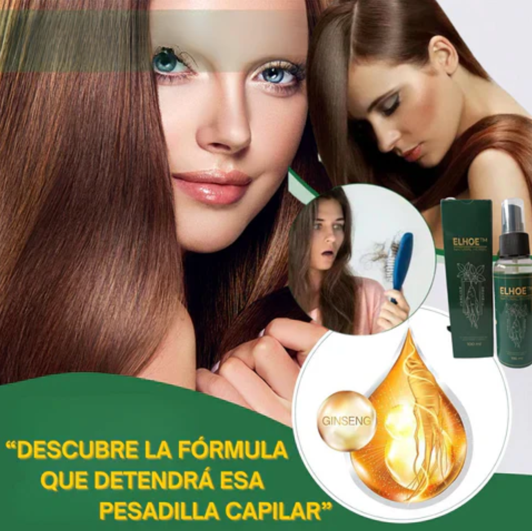 OFERTA 2x1 NUEVO CRECE PELO +ENVIO GRATIS