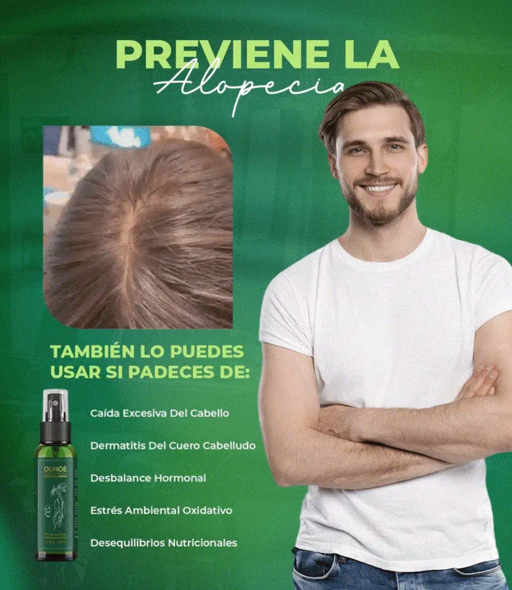 OFERTA 2x1 NUEVO CRECE PELO +ENVIO GRATIS