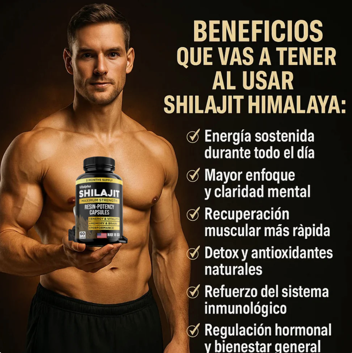 OFERTA Potenciador Shilajit 💎🔥🍆 +Fuente de Energía+ENVIO GRATIS