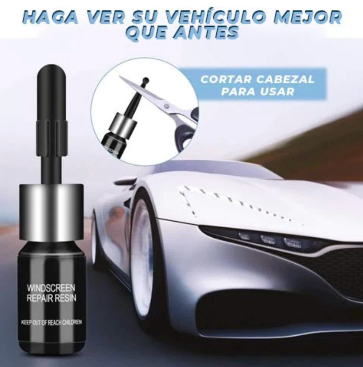 OFERTA 2x1 NUEVO LIQUIDO REPARADOR DE VIDRIO+ENVIO GRATIS