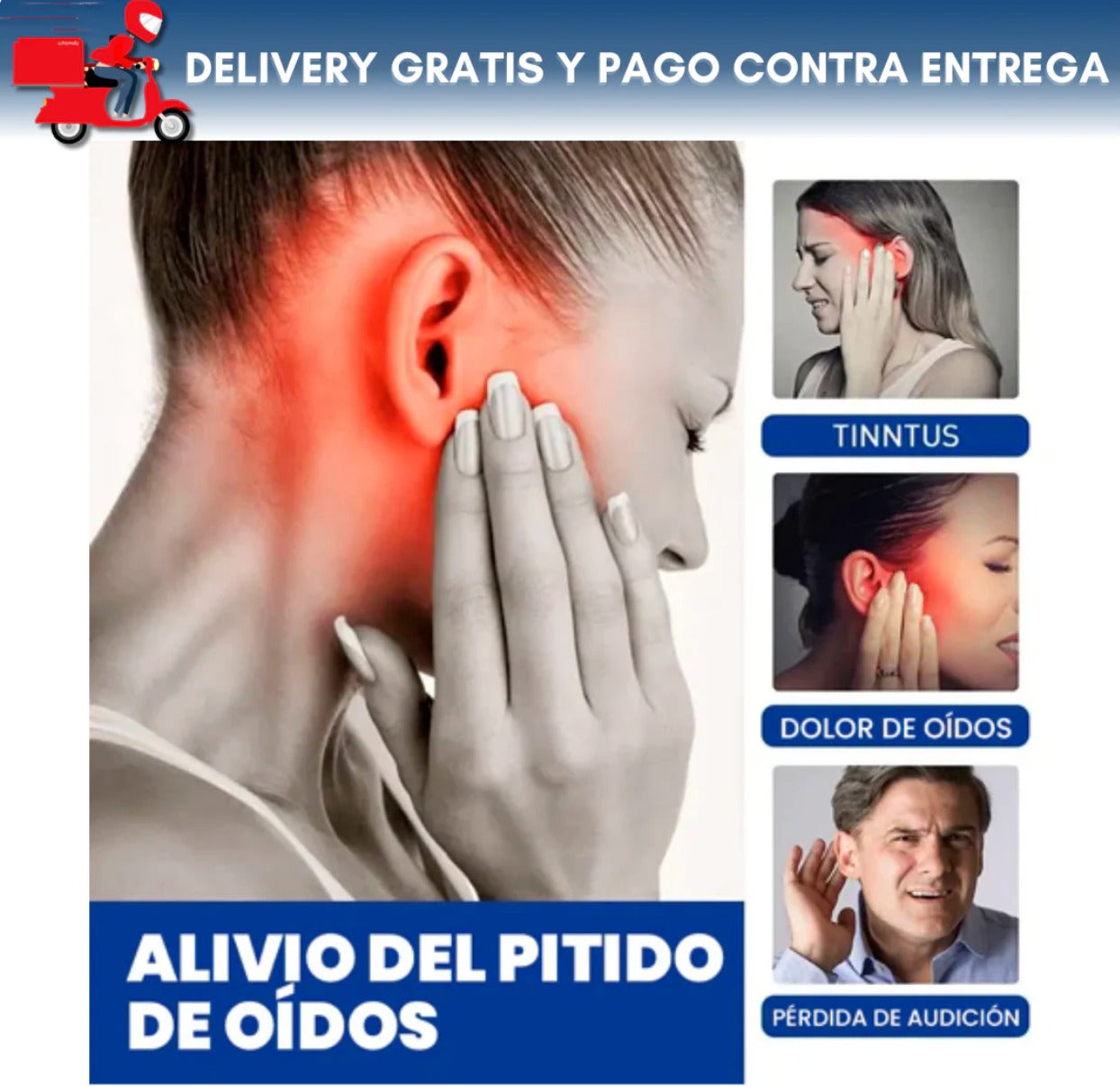 🔥OFERTA 2x1 ELIMINA DOLORES DE OÍDO TINNIDROP👂😱+ENVÍO GRATIS