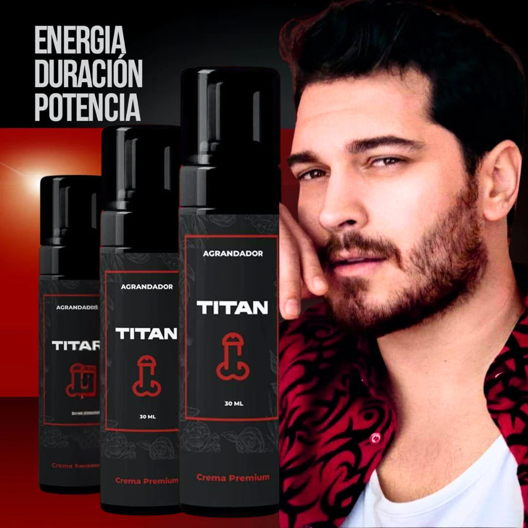 TITAN GEL AGRANDADOR 2x1 ¡Rendimiento masculino Mejorado! 🔥+Envío Gratis